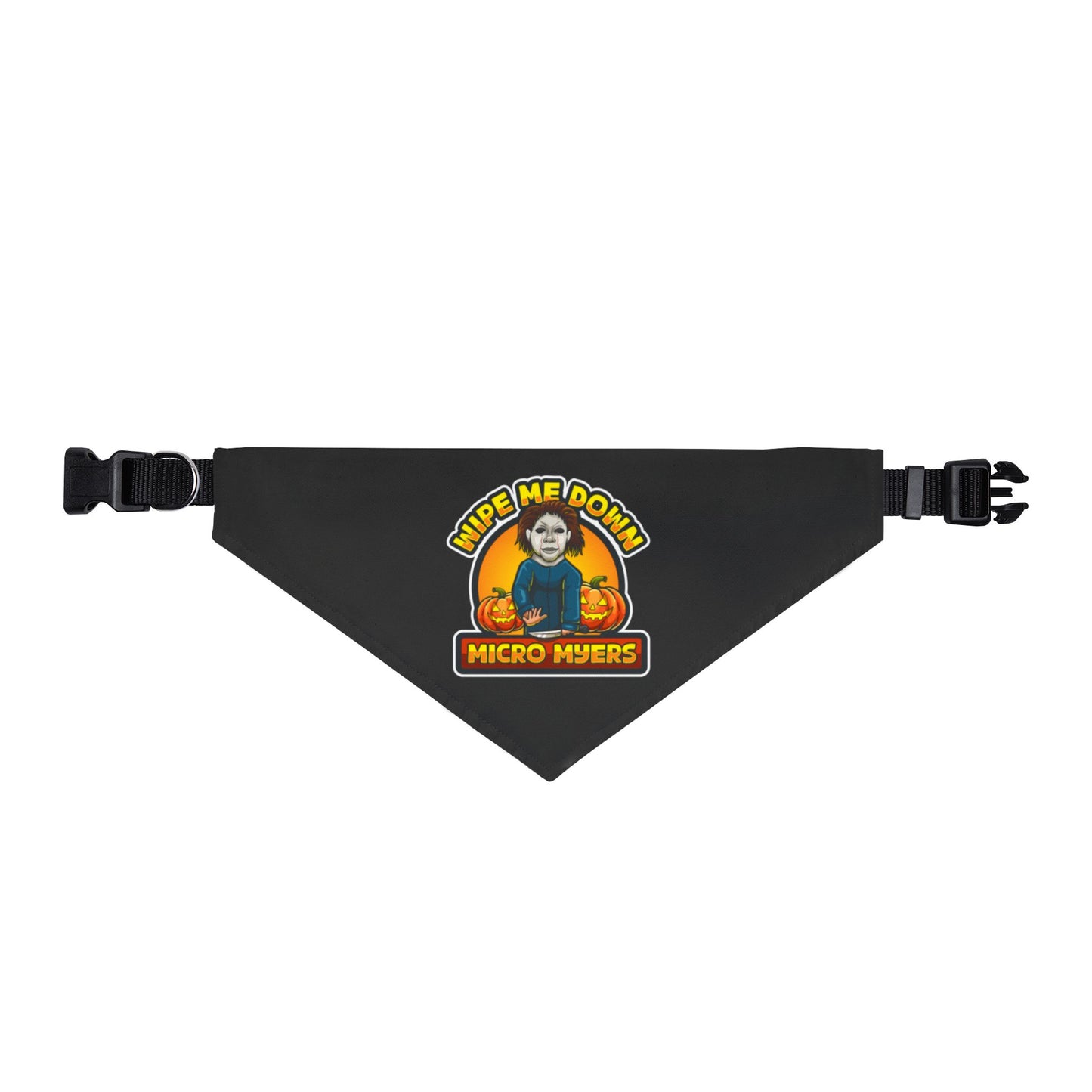Micro Myers Clip-On Pet Bandana