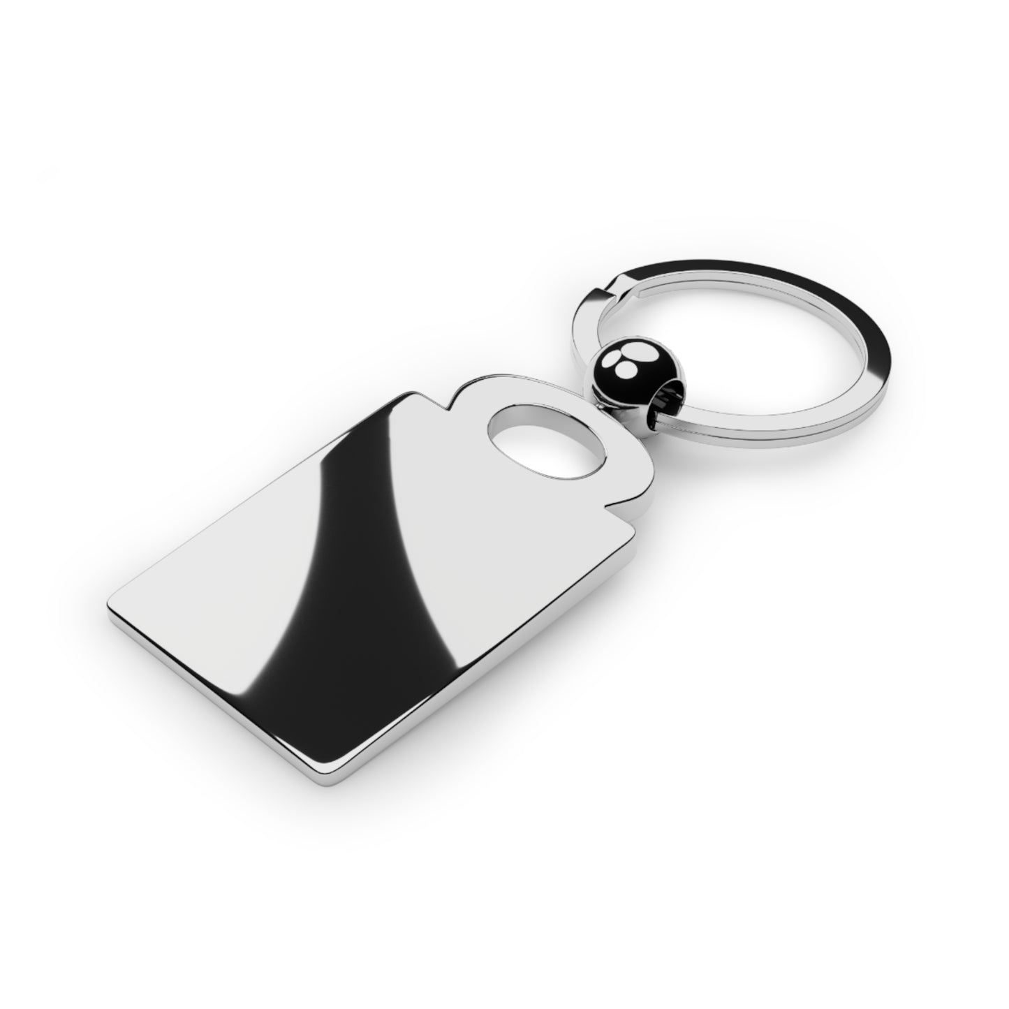Micro Myers Rectangle Photo Keyring