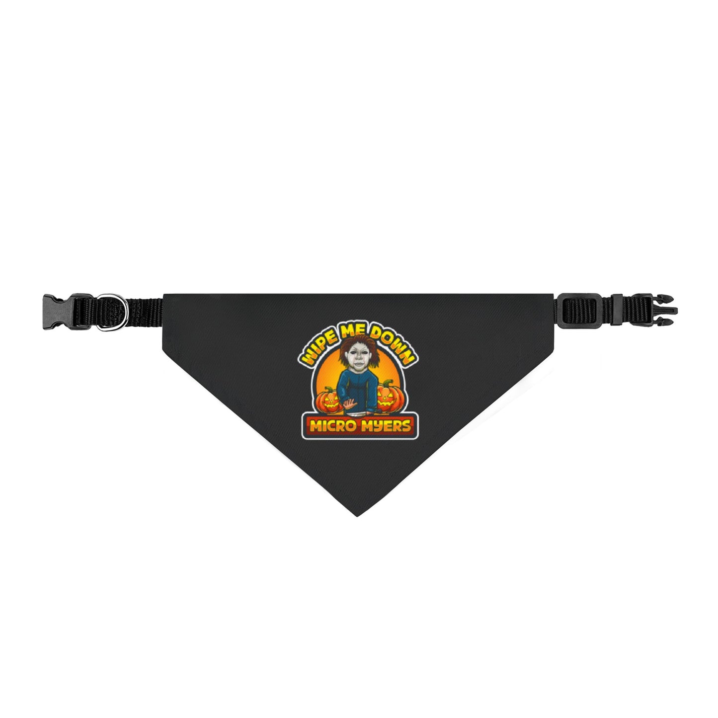Micro Myers Clip-On Pet Bandana